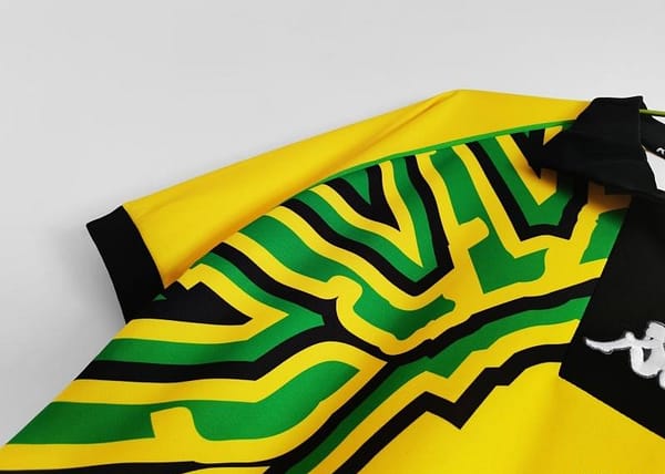 Retro 1998 Jamaica Home Soccer Jersey - Image 4