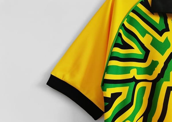 Retro 1998 Jamaica Home Soccer Jersey - Image 6