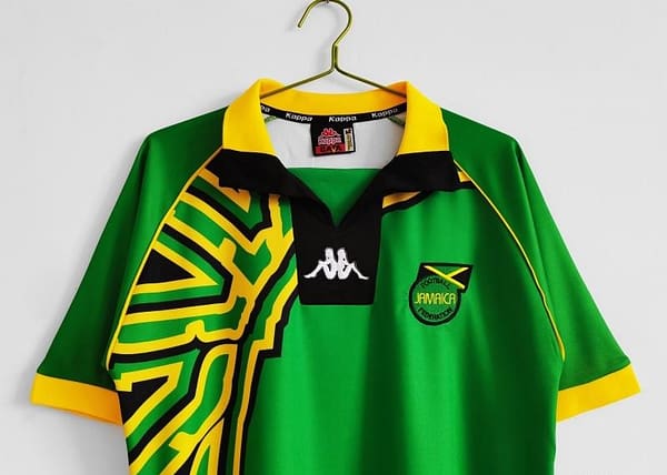 Retro 1998 Jamaica Away Soccer Jersey - Image 10