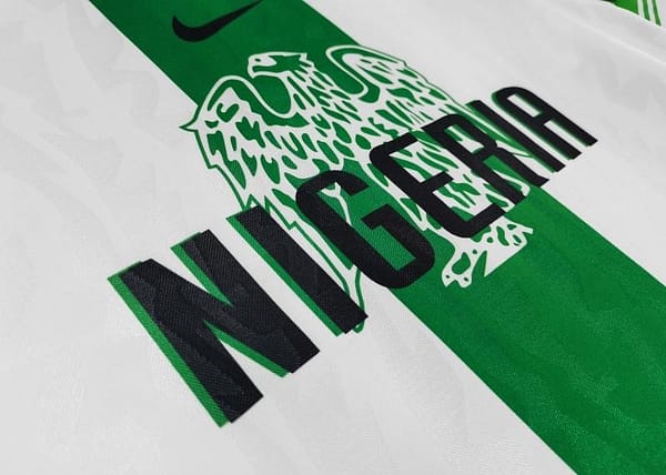Retro 1996/98 Nigeria Away Soccer Jersey - Image 7