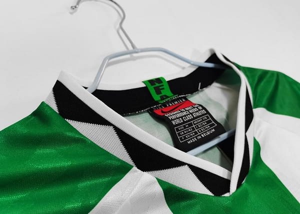 Retro 1996/98 Nigeria Away Soccer Jersey - Image 8