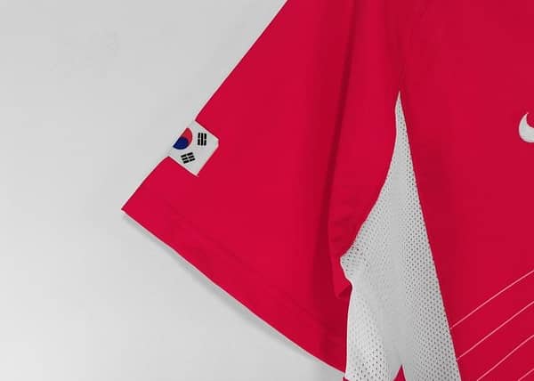 Retro 2002 Korea Home Soccer Jersey - Image 6