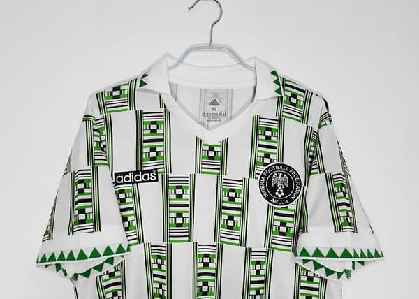 Retro 1994 Nigeria Away Soccer Jersey - Image 7