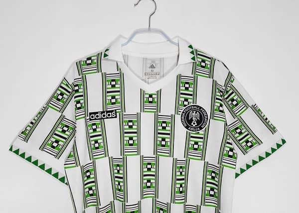 Retro 1994 Nigeria Away Soccer Jersey - Image 8