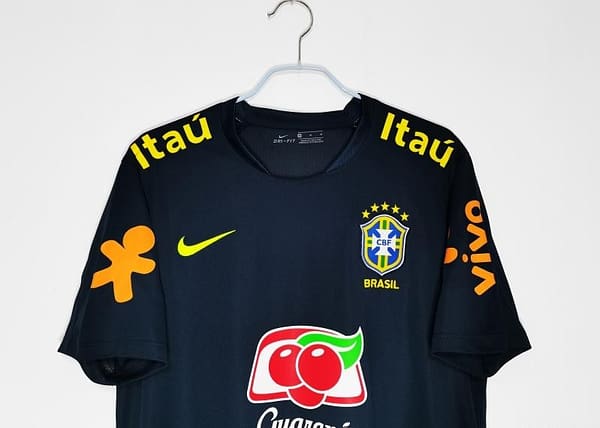 Retro 2020  Brazil Dark Green Home Soccer Jersey - Image 4