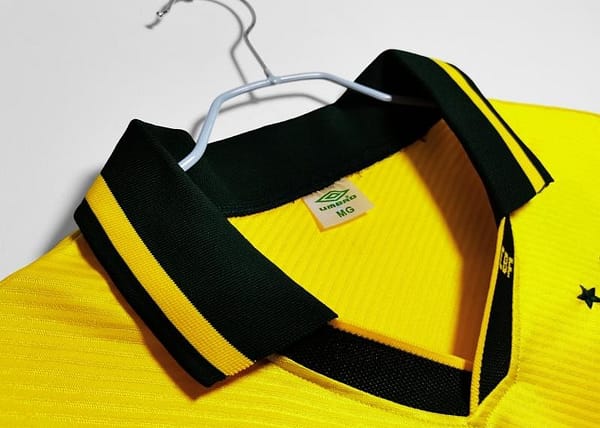 Retro 1993/94 Brazil Home Soccer Jersey - Image 7