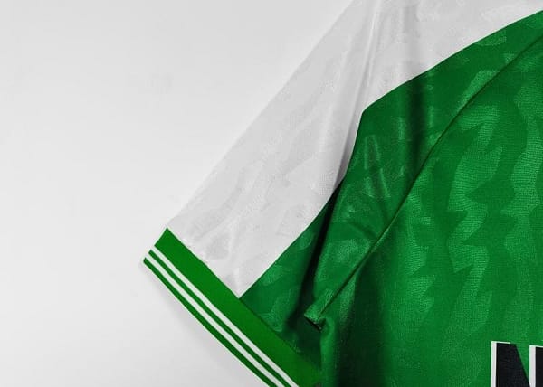 Retro 1996 Nigeria Home Soccer Jersey - Image 3
