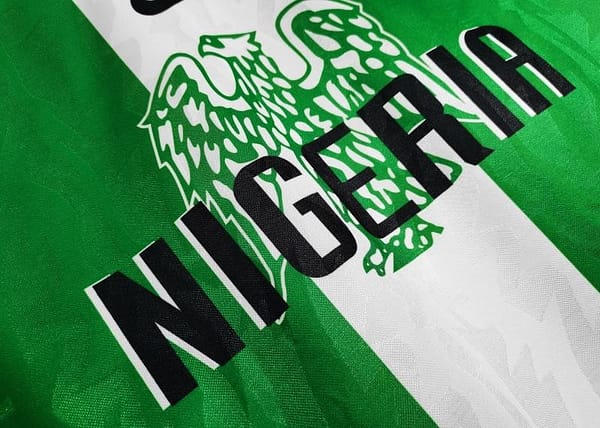 Retro 1996 Nigeria Home Soccer Jersey - Image 4