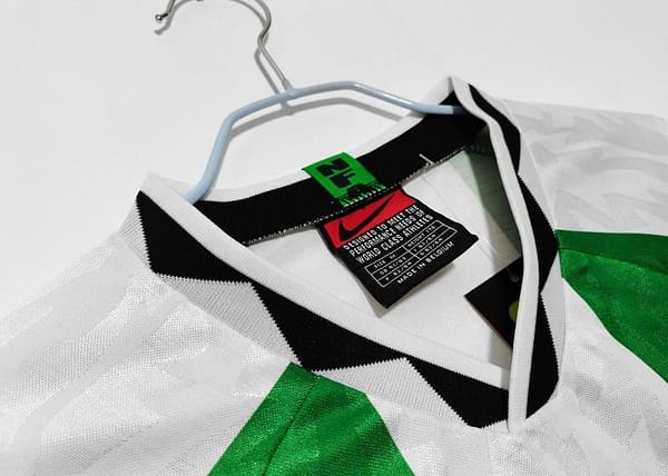 Retro 1996 Nigeria Home Soccer Jersey - Image 6