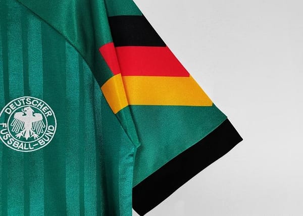 Retro 1992 Germany Away Soccer Jersey - Image 7