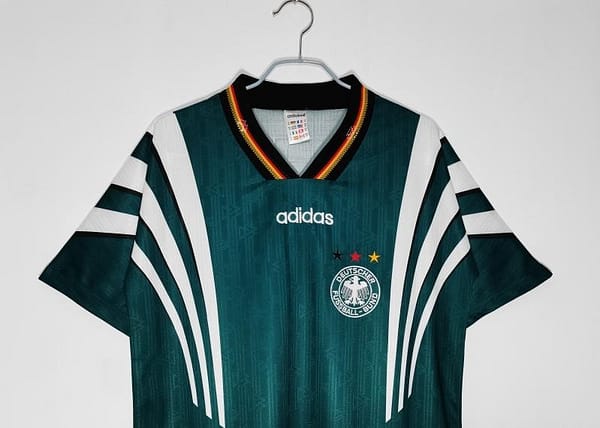 Retro 1996/97 Germany Away Soccer Jersey - Image 9