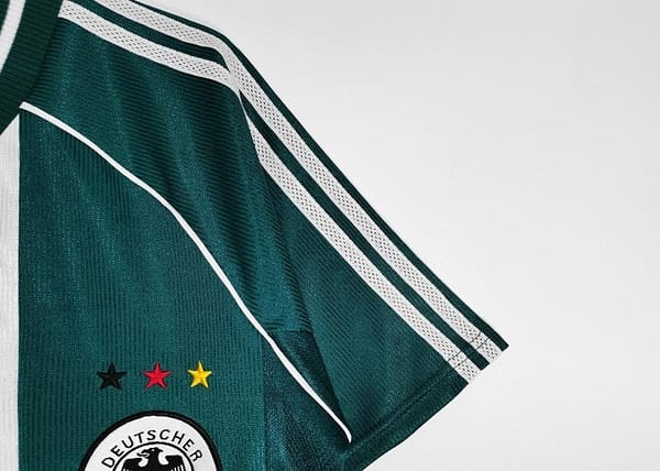 Retro 1998 Germany Away Soccer Jersey - Image 6