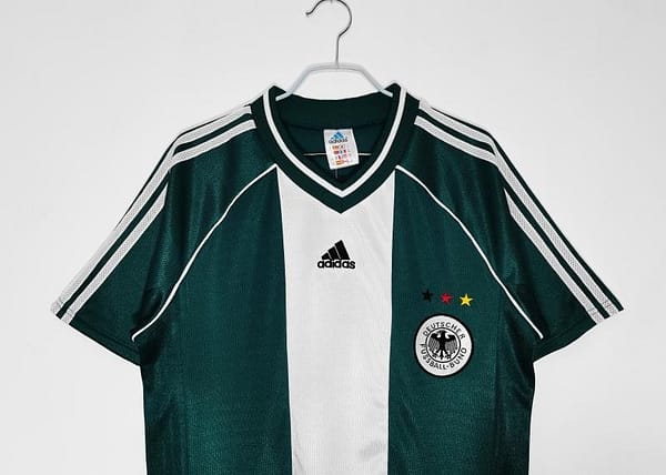 Retro 1998 Germany Away Soccer Jersey - Image 10