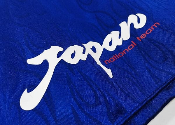 Retro 1998 Japan Home Soccer Jersey - Image 2
