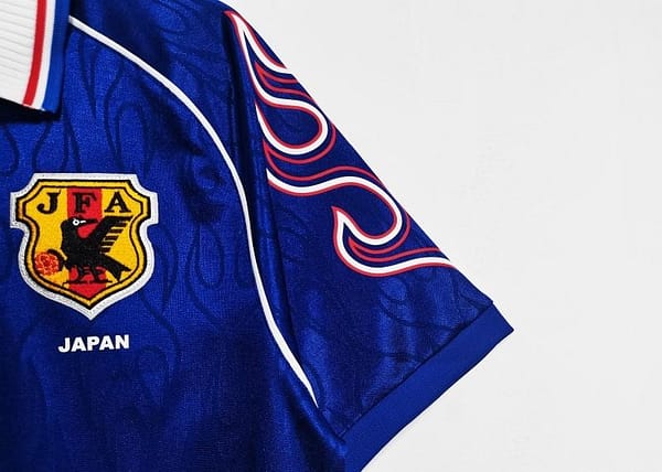Retro 1998 Japan Home Soccer Jersey - Image 9