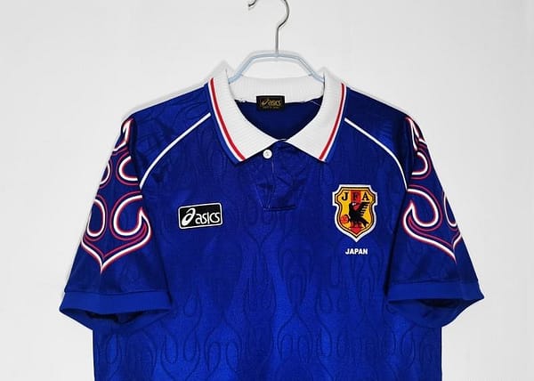 Retro 1998 Japan Home Soccer Jersey - Image 13