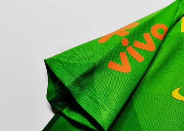 Retro 2020 Brazil Green Training Jersey - Image 5