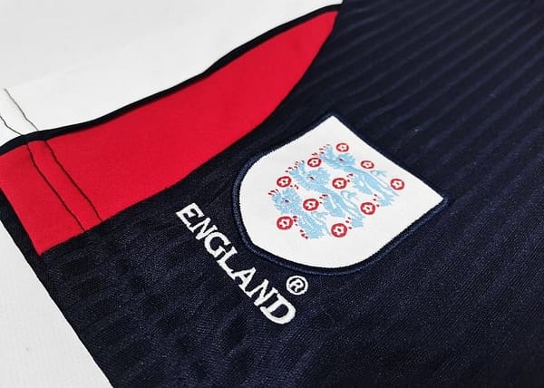 Retro Kids 1998 England Home Soccer Jersey - Image 2