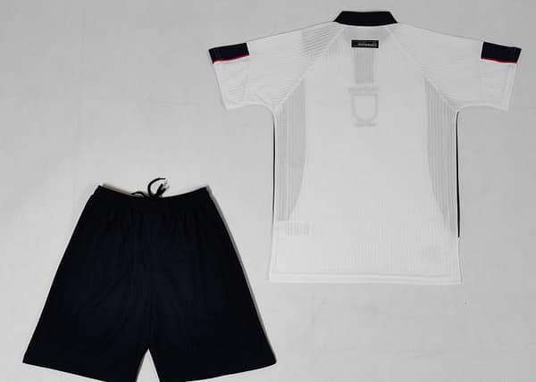 Retro Kids 1998 England Home Soccer Jersey - Image 10