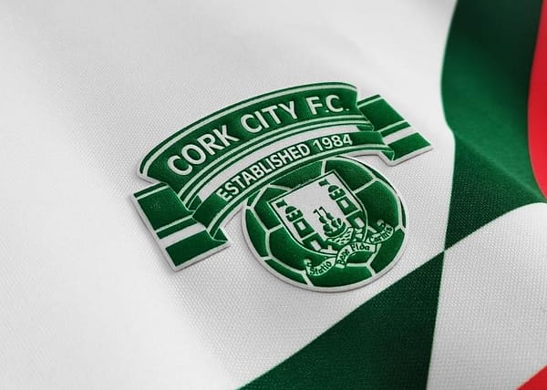 Retro 1988/89 Ireland Cork City Home Soccer Jersey - Image 7