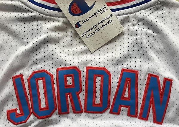 Michael Jordan 23 Movie Edition White Basketball Jersey - Image 8