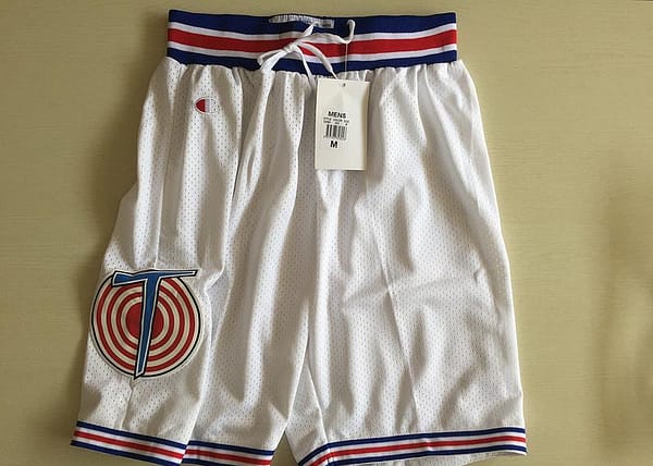 Movie Edition White Basketball Shorts