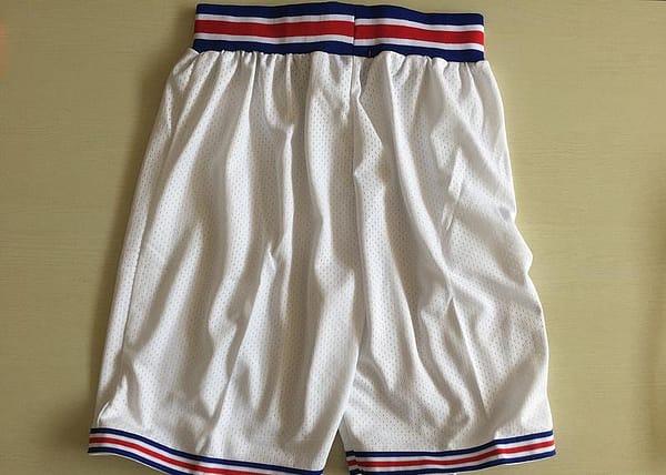 Movie Edition White Basketball Shorts - Image 2