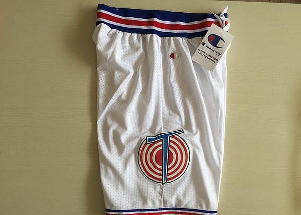 Movie Edition White Basketball Shorts - Image 3