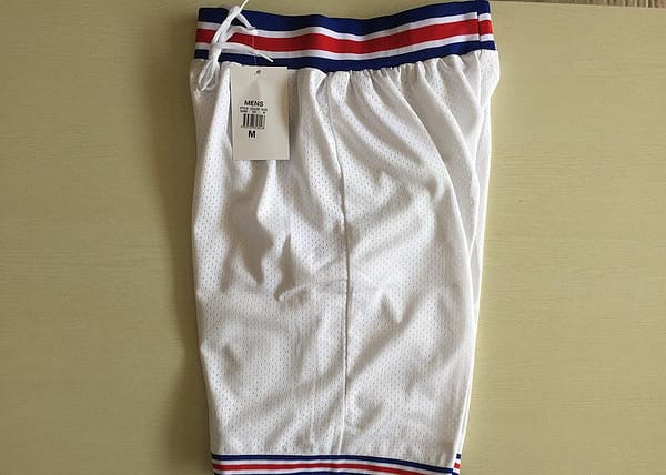 Movie Edition White Basketball Shorts - Image 6