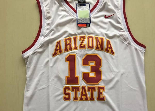 James Harden 13 Arizona State College White Basketball Jersey - Image 3