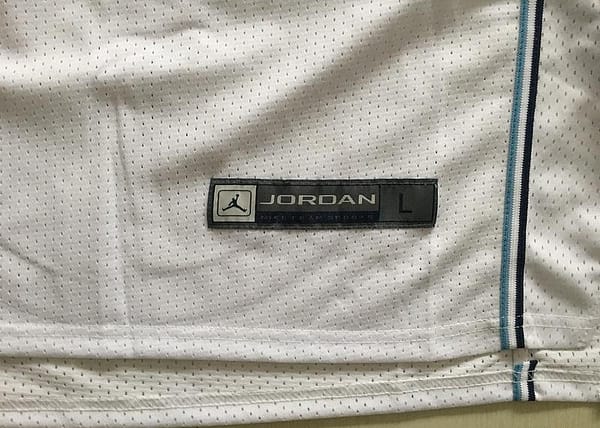 Michael Jordan 23 North Carolina College Basketball Jersey With AJ Logo - Image 3