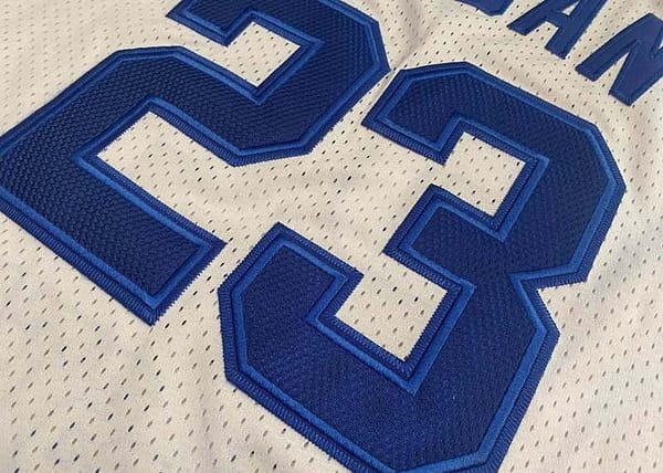 Men's Michael Jordan White Retro Classic Team Jersey - Image 2