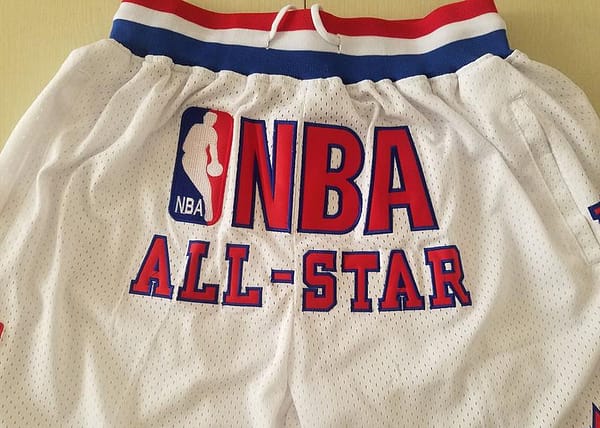 J*D 2003 All Star Throwback Classics Basketball Shorts - Image 4