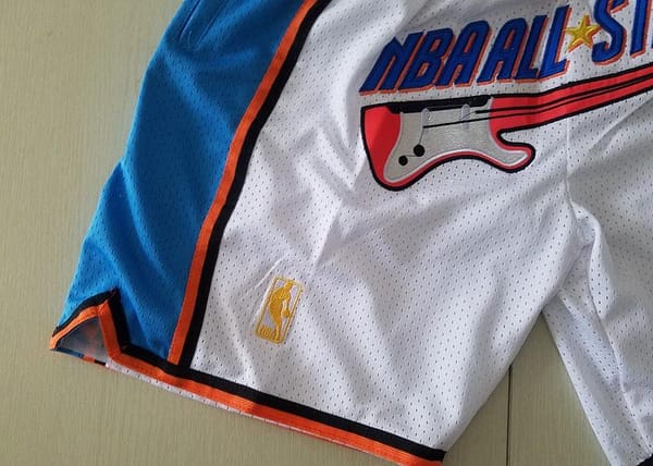 J*D 1997 All Star Throwback Classics Basketball Shorts - Image 3