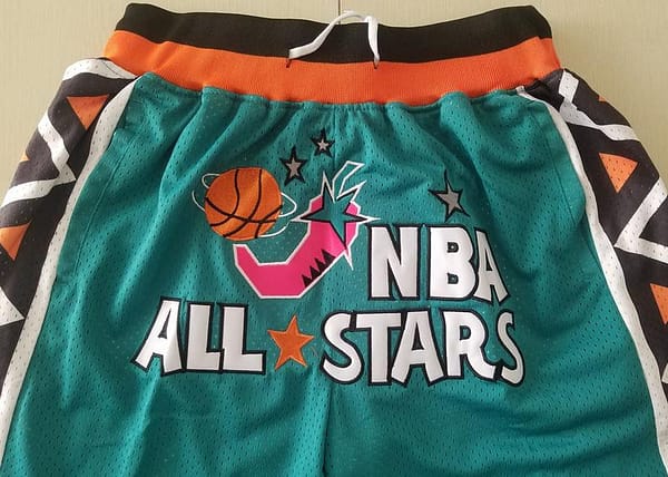 J*D 1996 All Star Throwback Classics Basketball Shorts - Image 5