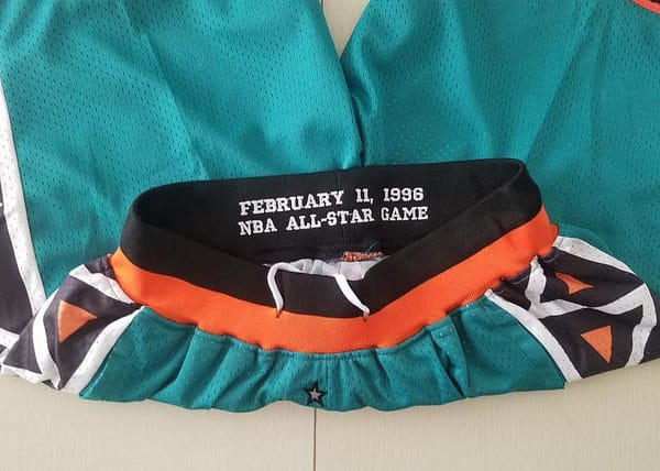 J*D 1996 All Star Throwback Classics Basketball Shorts - Image 7