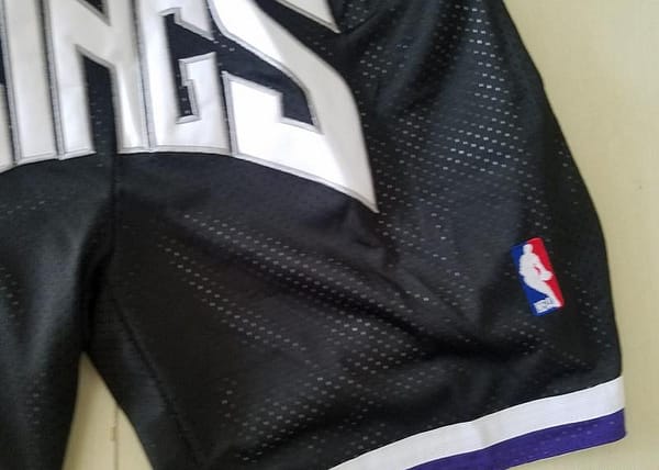 Sacramento 1998-99 Retro Classics Basketball Club Shorts - Image 3