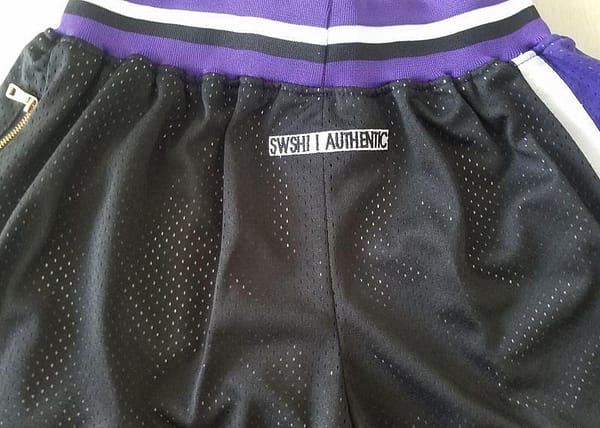 Sacramento 1998-99 Retro Classics Basketball Club Shorts - Image 6