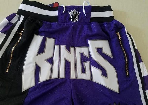 Sacramento 1994-95 Retro Classics Basketball Club Shorts - Image 2