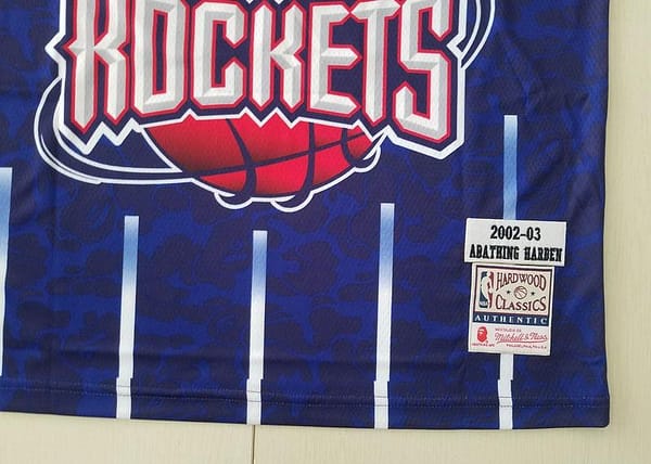 Men's James Harden Fashion Edition Basketball Jersey - Image 3