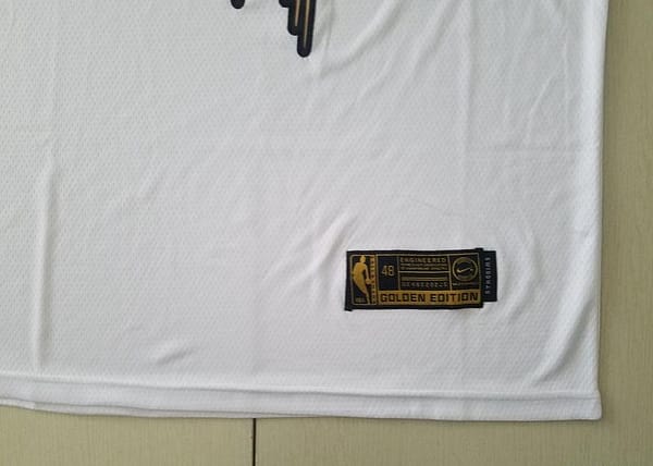 James Harden 13 White Golden Edition Jersey - Image 3