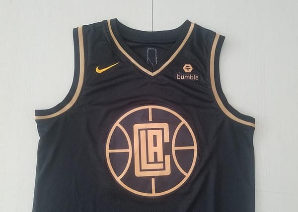 Paul George 13 Black Golden Edition Jersey - Image 3