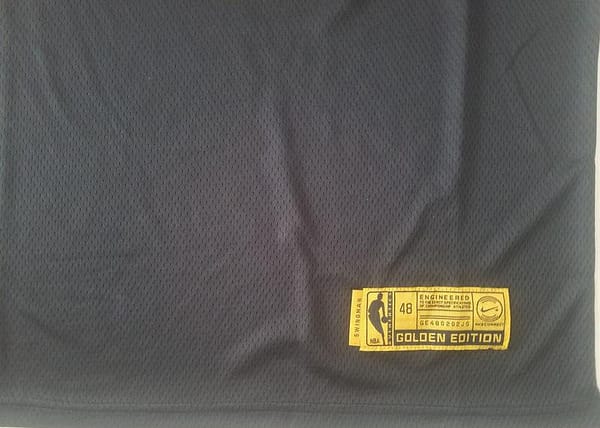 Paul George 13 Black Golden Edition Jersey - Image 4