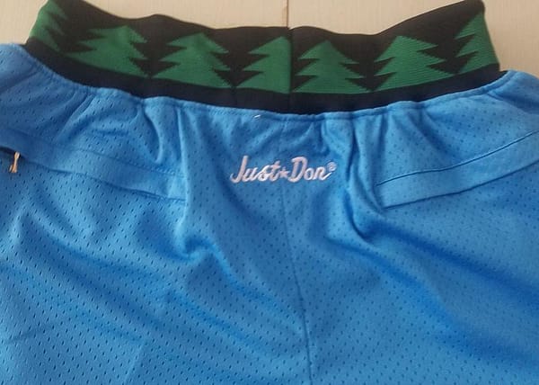 Minnesota 2003-04 Throwback Classics Basketball Team Shorts - Image 2