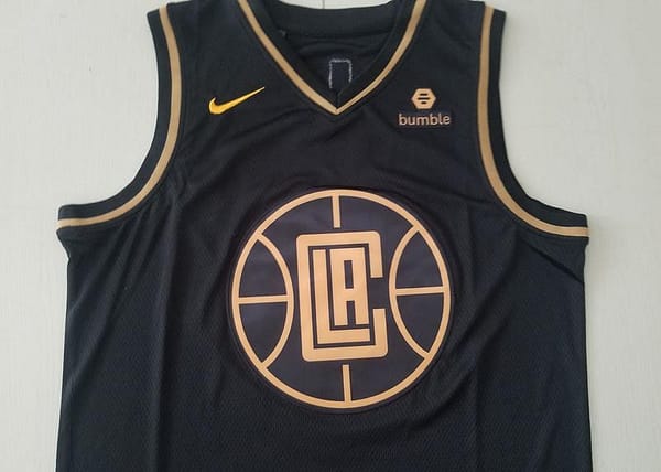 Kawhi Leonard 2 Black Golden Edition Jersey - Image 3