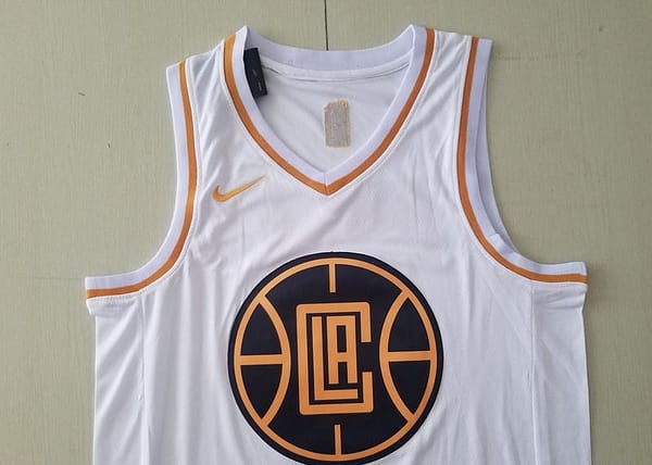 Paul George 13 White Golden Edition Jersey - Image 7