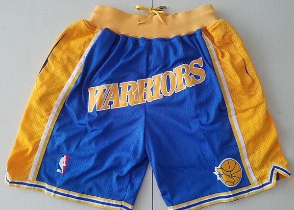 Golden State 1995-96 Throwback Classics Basketball Team Shorts