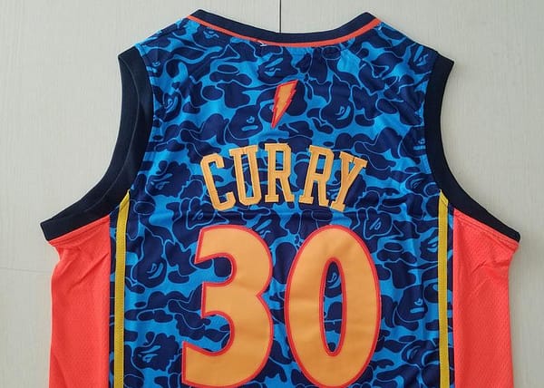 Men's Stephen Curry Fashion Edition Basketball Jersey - Image 5
