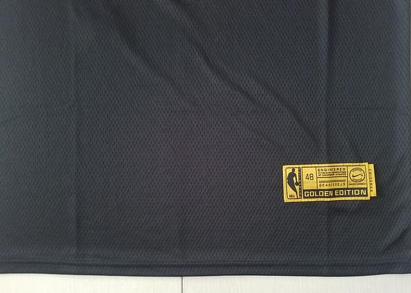 Kevin Durant 7 Black Golden Edition Jersey - Image 4
