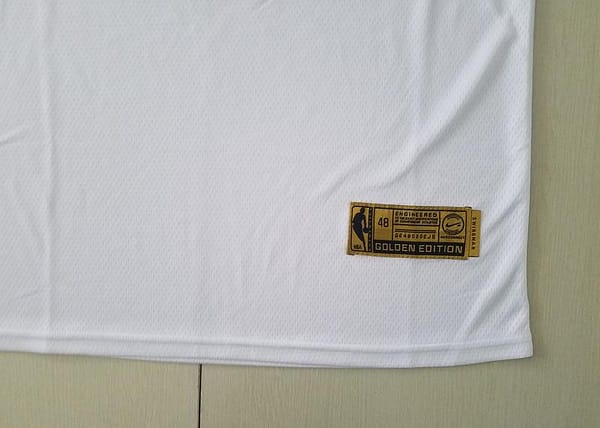 Kevin Durant 7 White Golden Edition Jersey - Image 4